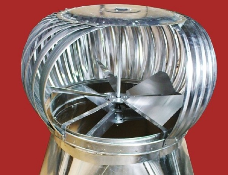Detail dari turbin ventilator, Sumber: bukalapak.com