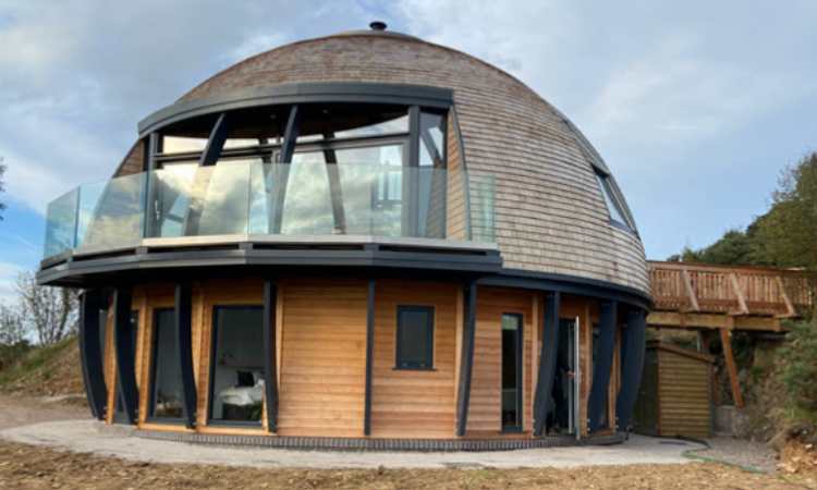 Rumah atap kubah, Sumber: desain.id