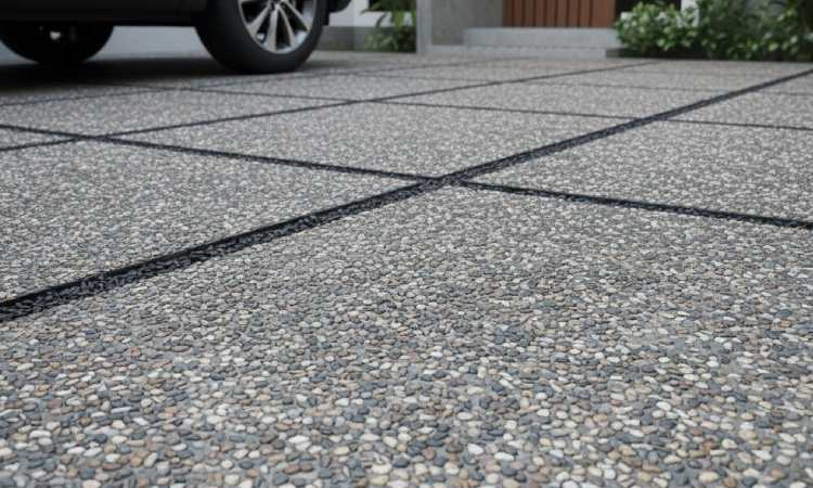Tekstur lantai carport, Sumber: sobatbangun.com