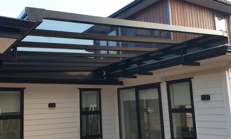 Flat canopy, Sumber: archipro.co.nz