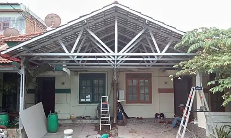 Kanopi Pelana, Sumber: bajaringancikarang.com