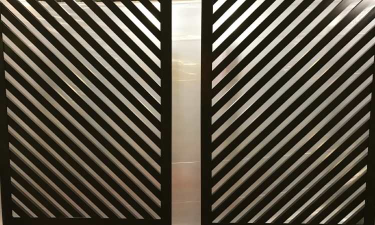 Pagar diagonal, Sumber: theamericanfencecompany.com