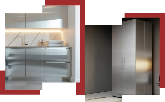 Gambar contoh lemari aluminium