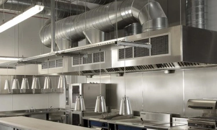 Ducting kitchen, Sumber: greenzonesurveys.com