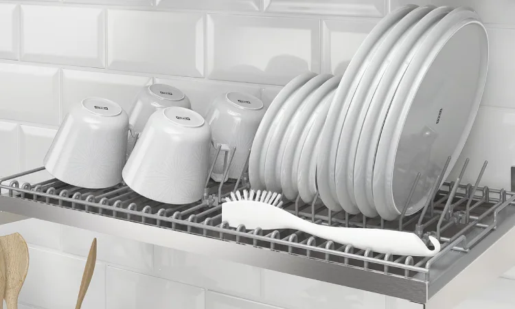 Rak piring dinding, Sumber: ikea.com