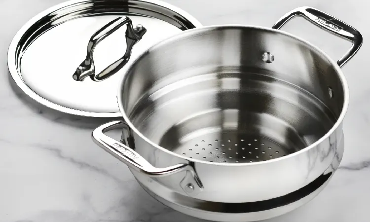 Keunggulan steamer stainless steel, Sumber: cutleryandmore.com