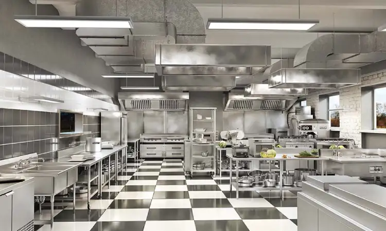 Dapur komersial higienis, Sumber: foodequipment.com.au