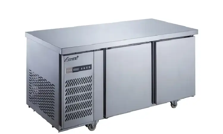 Meja chiller roda, Sumber: made-in-china.com