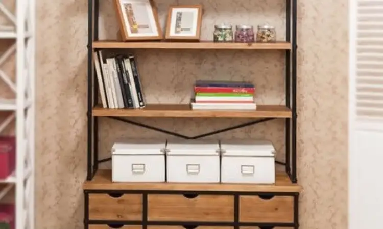 Rak buku dengan laci, Sumber: jatika.net