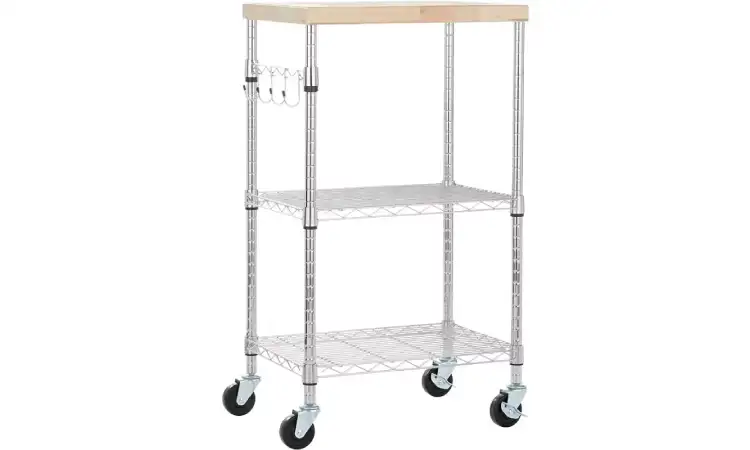 Rak dengan tambahan roda, Sumber: aliexpress