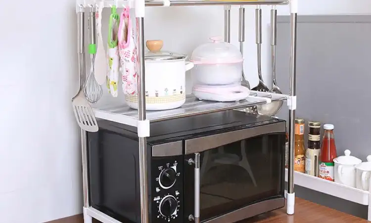 Rak microwave portable, Sumber: ebayimg.com