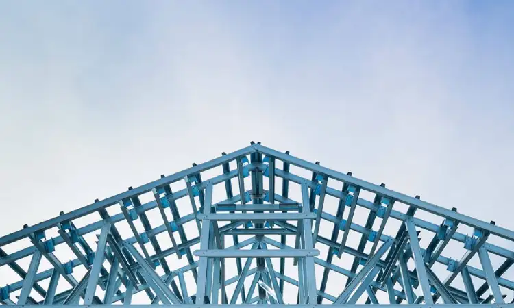 Rangka atap besi, Sumber: sunrise-steel.com