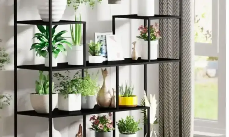 Rak bunga industrial, Sumber: dekoruma.com