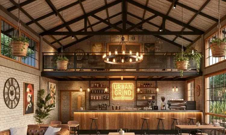 Cafe mezzanine rustic, Sumber: tiktokcdn.com