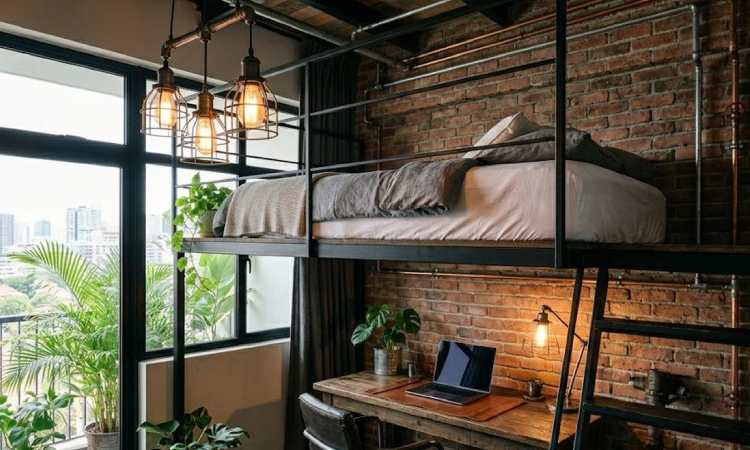 Mezzanine kamar tidur, Sumber: liputan6.com