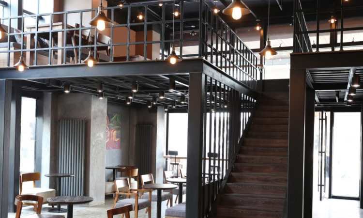 Coworking space dan cafe, Sumber: platinumelevators.com.au