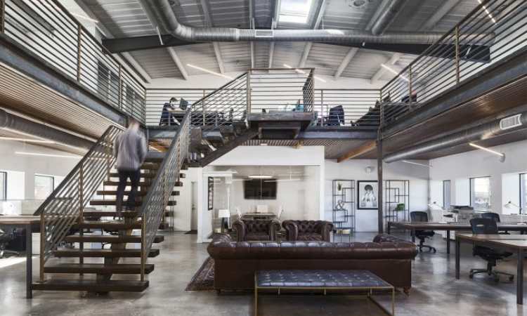 Coworking space gaya industrial, Sumber: platinumelevators.com.au