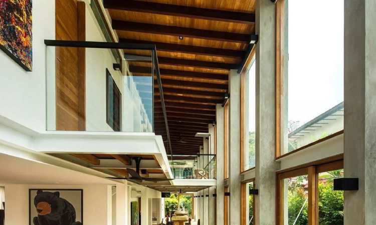 Rumah tropis desain terbuka, Sumber: facebook.com